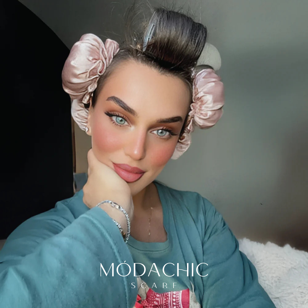 Ensemble Boucles Sans Chaleur – Bonbon – 100% Soie