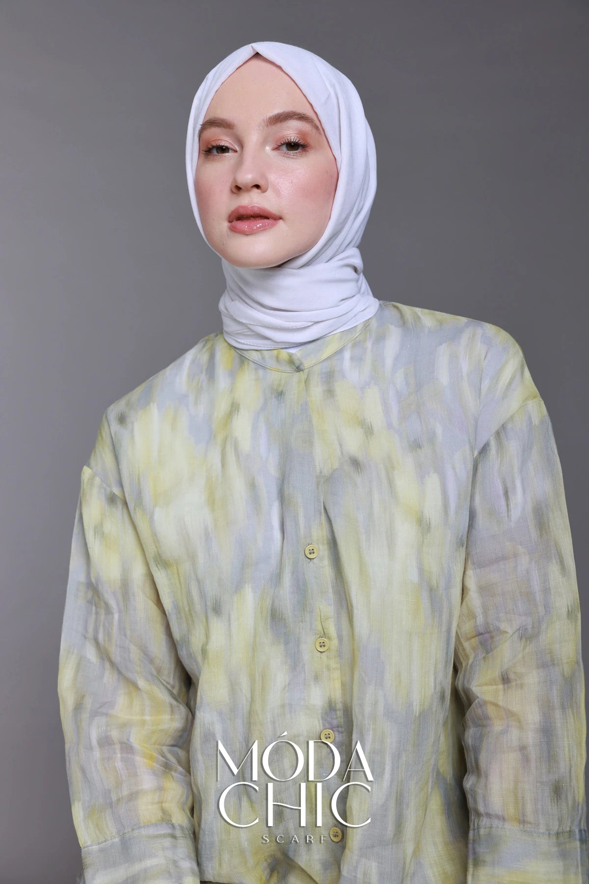 Carré Cotton - Blanc