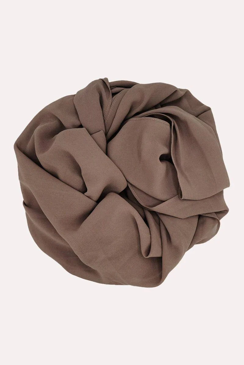 Hijab en Chiffon Premium – Biscuit