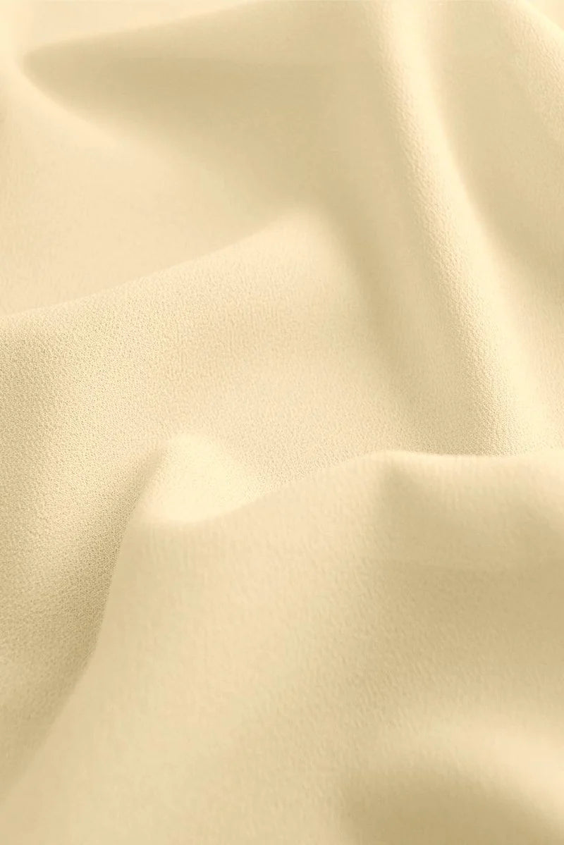 Hijab en Chiffon Premium – Buttermilk