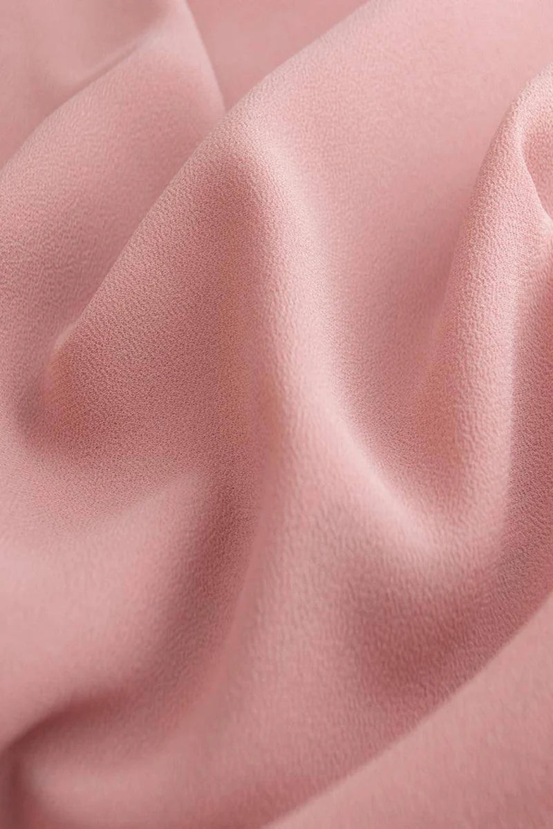 Hijab en Chiffon Premium – Powder Pink