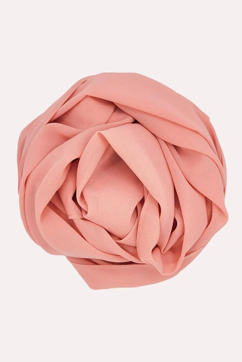 Hijab en Chiffon Premium – Salmon