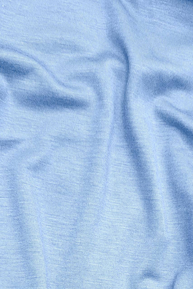 Premium Jersey Hijab - Powder Blue