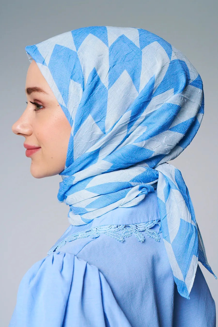 Foulard Flèche - Bleu
