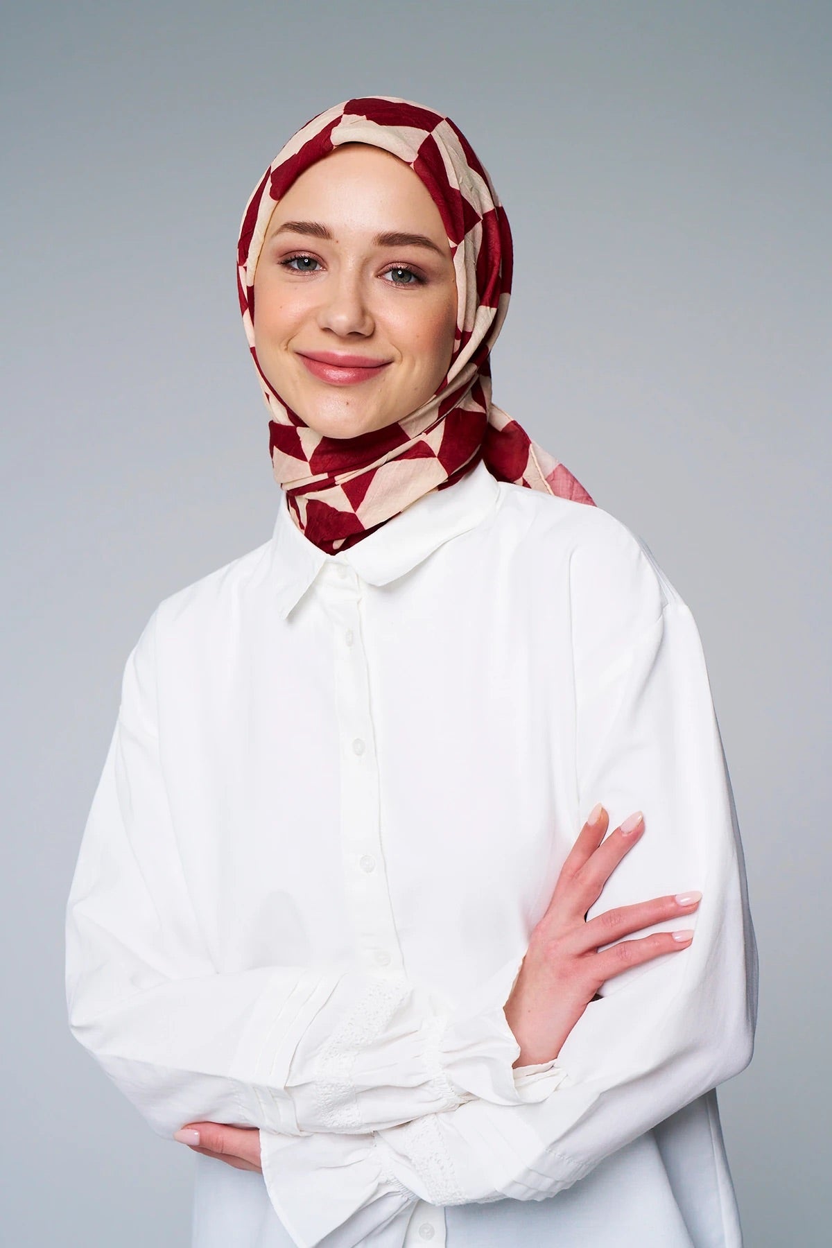 Foulard Flèche - Bordeaux