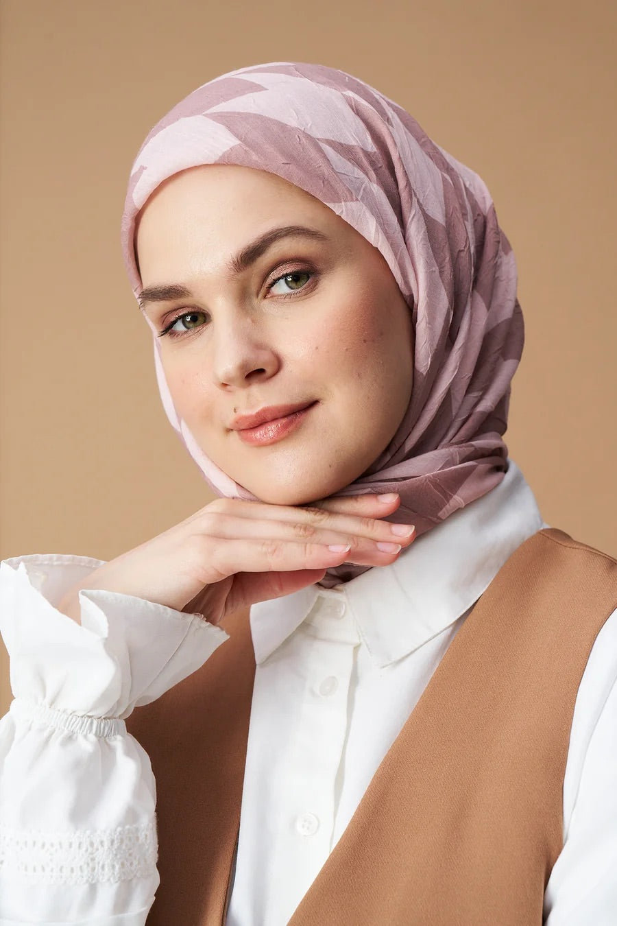 Foulard Flèche - Vison