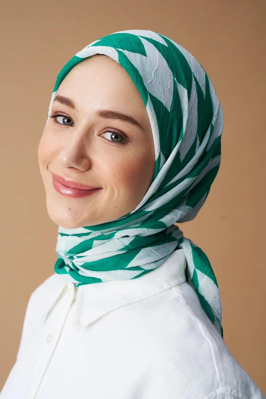 Foulard Flèche - Vert Benetton