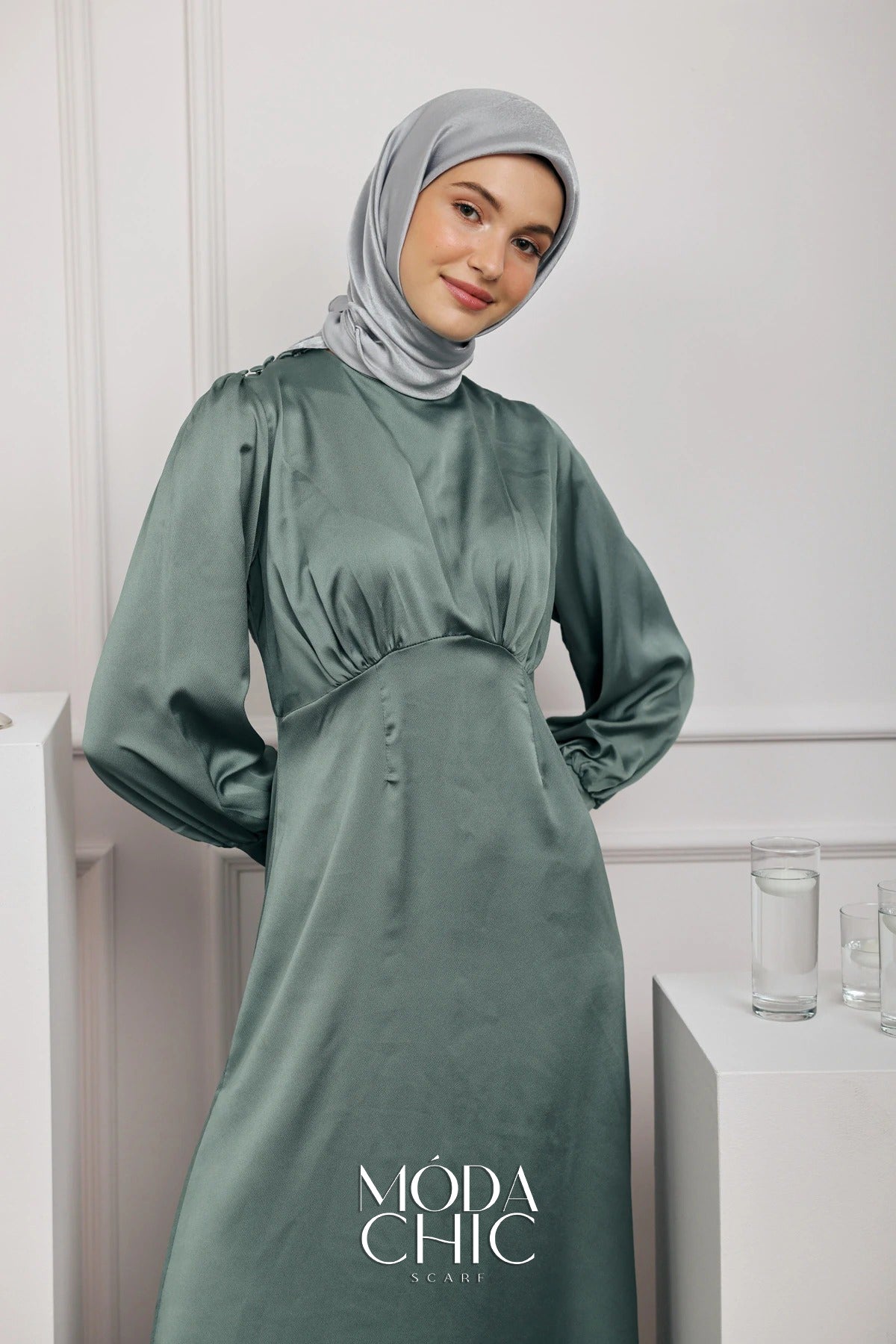 Châle Janjan - Argent