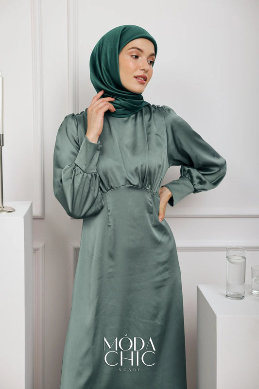 Châle Janjan - Vert Mer