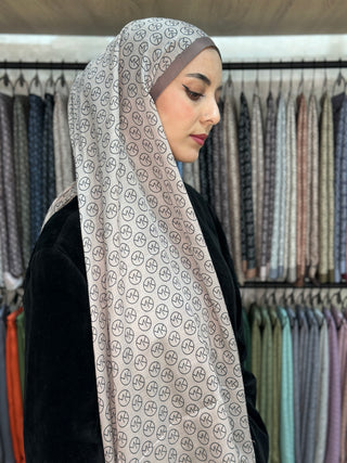 Châle Modèle MK - Beige Latte