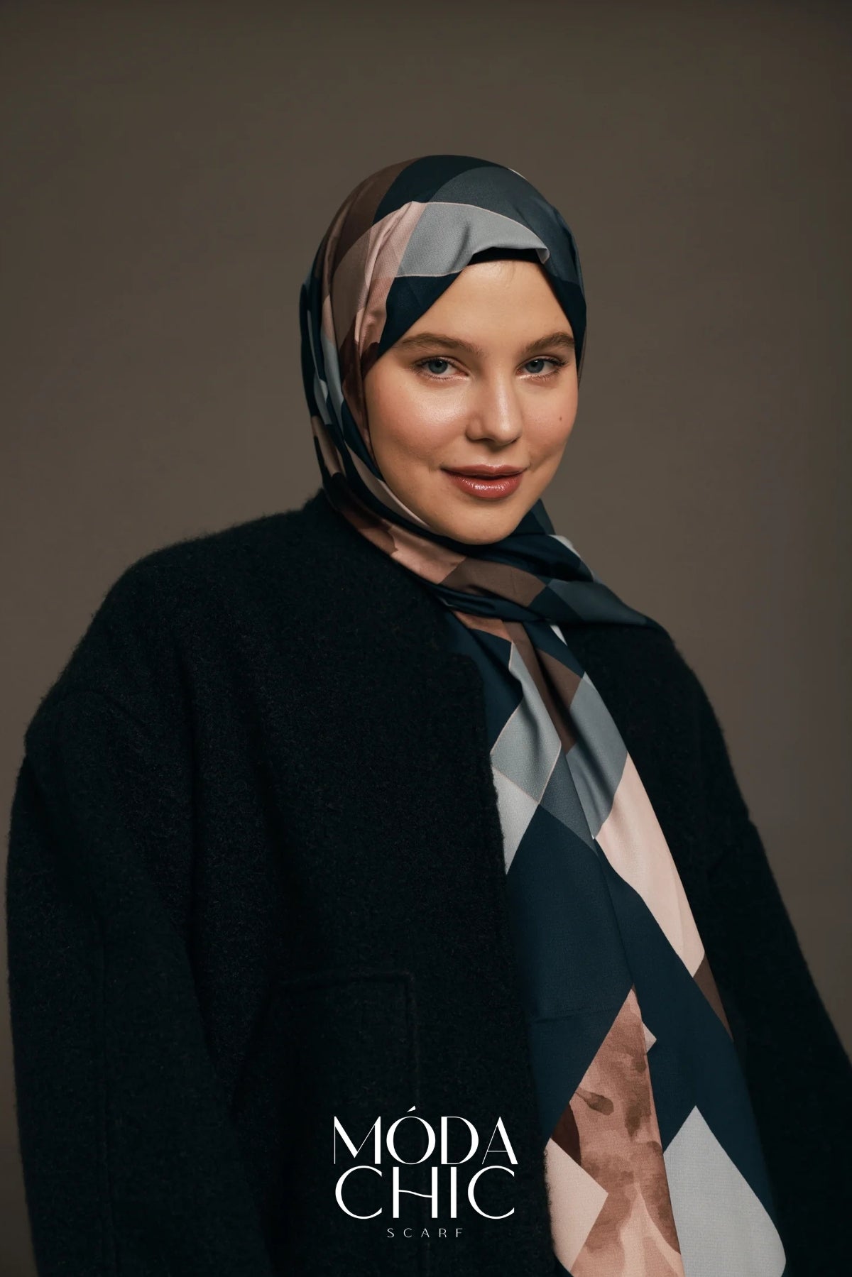 Motif Lys - Gris Foncé