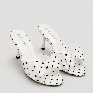 Sandale Polka Chic - Blanc