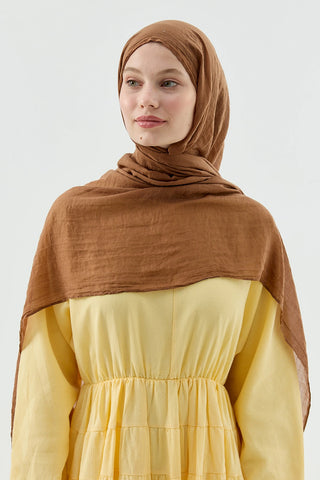 Châle Aya - Brun Chocolat