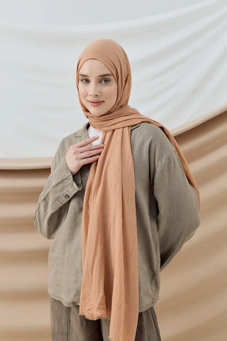 Châle Bambu - Beige Sable