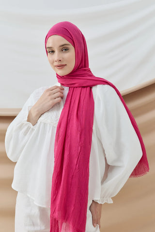 Châle Bambu - Fuchsia