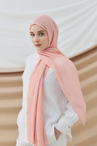 Châle Bambu - Rose Poudré