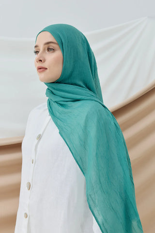 Châle Bambu - Turquoise