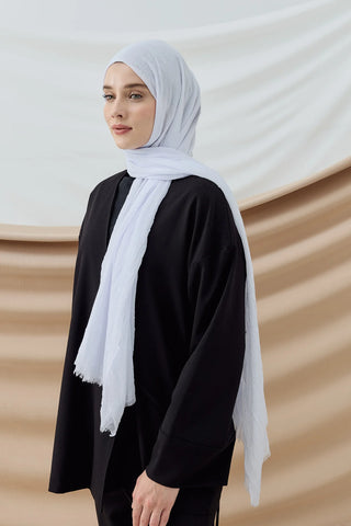 Châle Bambu - Blanc