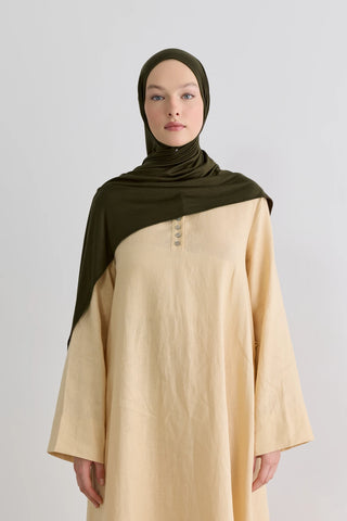 Bambu Penye Châle - Kaki