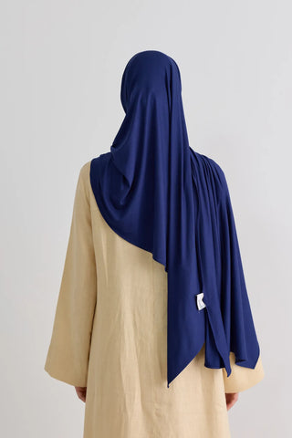 Bambu Penye Châle - Bleu Marine