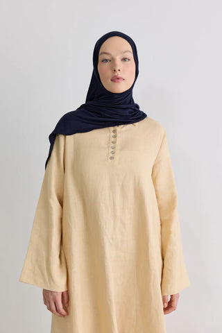 Bambu Penye Châle - Bleu Marine Foncée