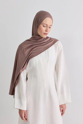 Bambu Penye Châle - Brun Poussiéreux