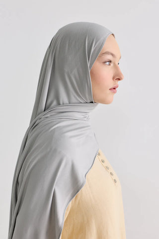 Bambu Penye Châle - Gris Glace