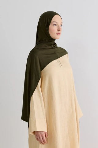 Bambu Penye Châle - Kaki