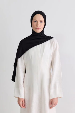 Bambu Penye Châle - Noir