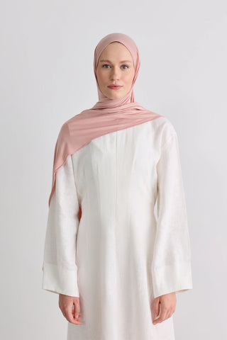 Bambu Penye Châle - Rose Poudré