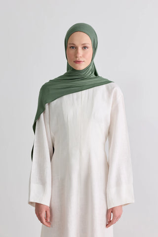Bambu Penye Châle - Vert Nil