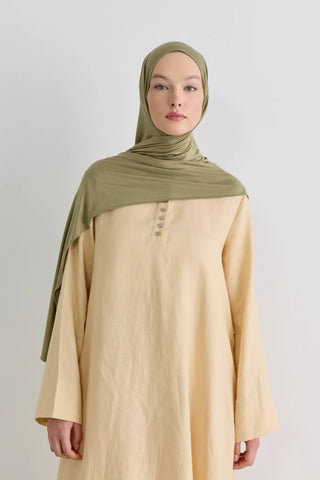 Bambu Penye Châle - Vert Pastel