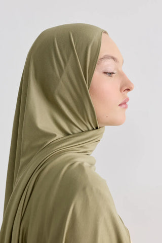 Bambu Penye Châle - Vert Pastel