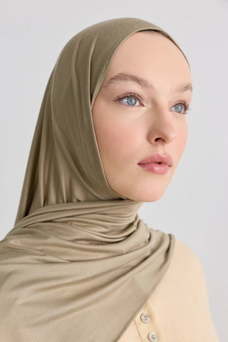 Bambu Penye Châle - Beige Antique