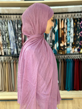 Châle Bambu - Mauve Vibrant