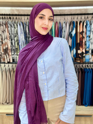 Châle Bambu - Violet