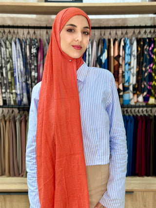 Châle Bambu - Terracota