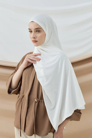 Châle Peigné - Ecru