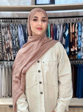 Châle Misto - Rose Terre