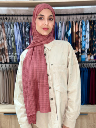 Châle Misto - Rose Terracotta