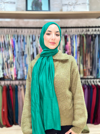 Châle Modal - Vert Benetton