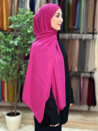 Châle Kras - Magenta Foncée