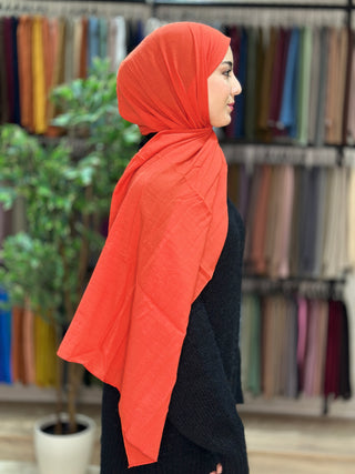 Châle Kras - Orange Foncée
