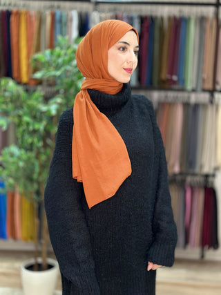Châle Kras - Caramel Foncée