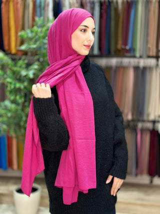 Châle Kras - Magenta Foncée