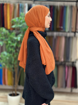 Châle Kras - Caramel Foncée