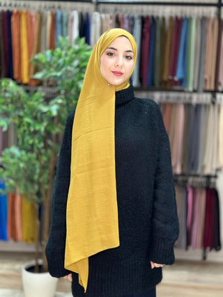 Châle Kras - Jaune Olive