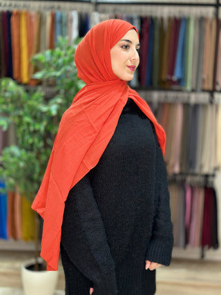 Châle Kras - Orange Foncée