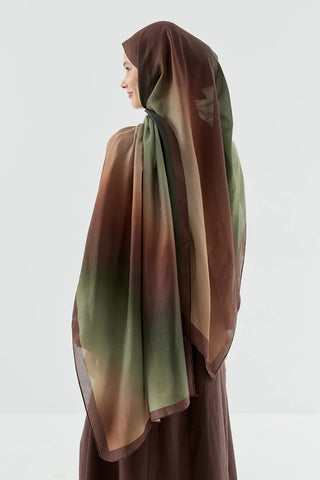 Châle Mirage - Marron Foncée