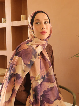 Châle Livora - Noir Nude